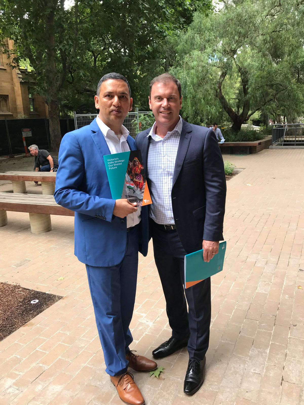 Event photo from Victoria's India Strategy launch